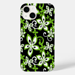 Funda Para iPhone 14 De Case-Mate ALOHA HAWAII (NEGRO/LIME) Funda-Mate iPhone CASE