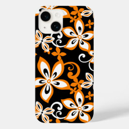 FUNDA PARA iPhone 14 DE Case-Mate ALOHA HAWAII (NEGRO/NARANJA)