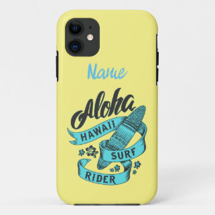 Funda Para iPhone 11 Aloha Hawaii Surf Rider Thunder_Cove