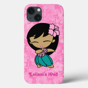 Funda Para iPhone 13 Aloha Honeys Hawaiian Hula Chica iPad Air Case