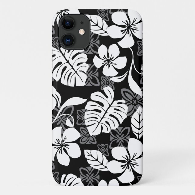 FUNDA DE Case-Mate PARA iPhone ALOHA VIERNES (NEGRO Y GRIS) (Reverso)