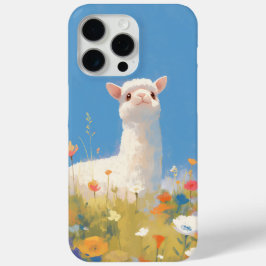 Funda Para iPhone 15 Pro Max Alpaca Springtime Serendipity