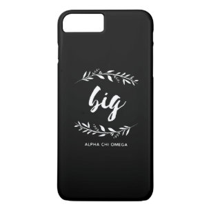 Funda Para iPhone 8 Plus/7 Plus Alpha Chi Omega Corona Grande