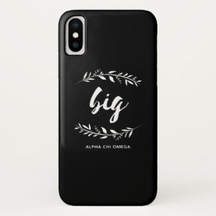 Funda Para iPhone X Alpha Chi Omega Corona Grande