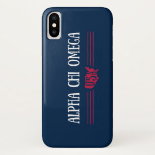 Funda Para iPhone X Alpha Chi Omega - EE. UU.