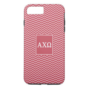 Funda Para iPhone 8 Plus/7 Plus Alpha Chi Omega Patrón Chevron