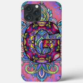 Funda Para iPhone 13 Pro Max Alphabet G mandala
