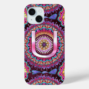 Funda Para iPhone 15 Alphabet U