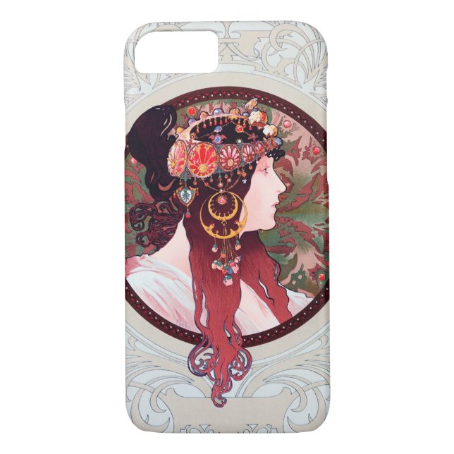 Funda De Case-Mate Para iPhone Alphonse Mucha (Reverso)