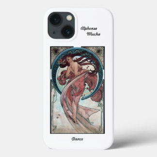 Funda Para iPhone 13 Alphonse Mucha Art Nouveau, funda de iPhone 13