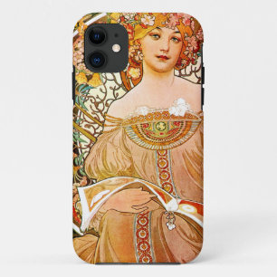 Funda Para iPhone 11 Alphonse Mucha Dreaming (Reverie)