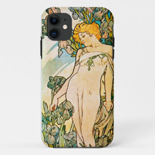 Funda Para iPhone 11 Alphonse Mucha - Iris WB
