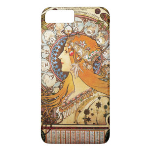 Funda Para iPhone 8 Plus/7 Plus Alphonse Mucha Zodiac