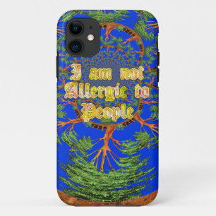Funda Para iPhone 11 Alquimia de Acacia: No soy alérgico al arte popula