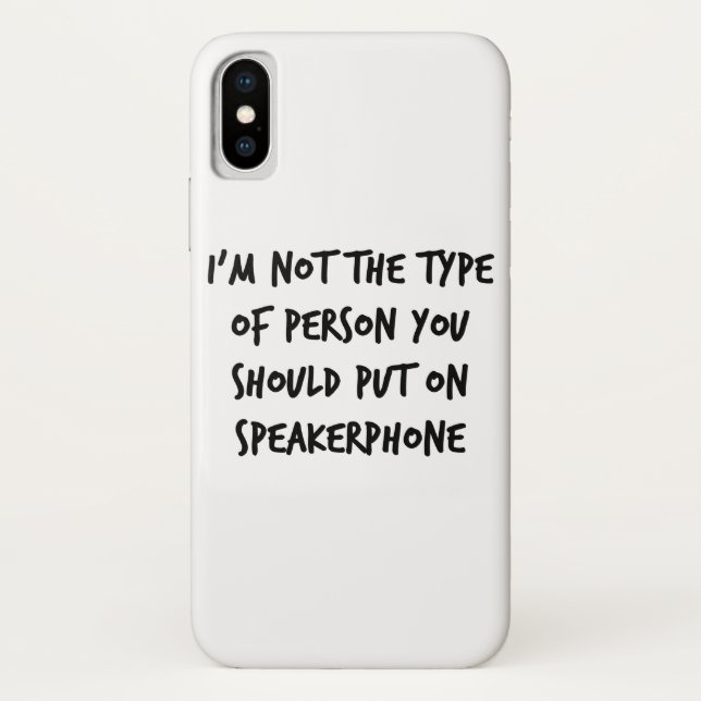 Funda De Case-Mate Para iPhone Altavoz (Reverso)