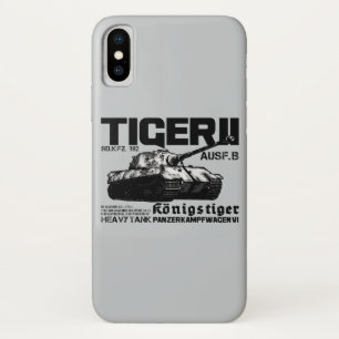 Funda Para iPhone X Altavoz portátil de Doodle Tiger II