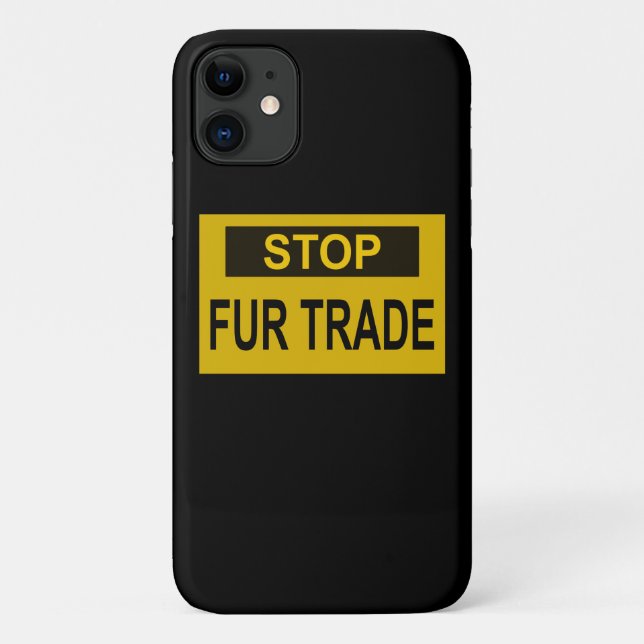 Funda De Case-Mate Para iPhone Alto al Rótulo de comercio de pieles amarillo (Reverso)