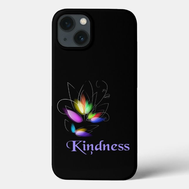 Funda De Case-Mate Para iPhone Amabilidad floral (Reverso)