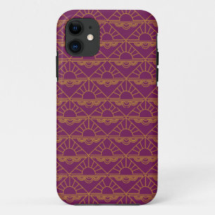Funda Para iPhone 11 Amanecer Art Deco