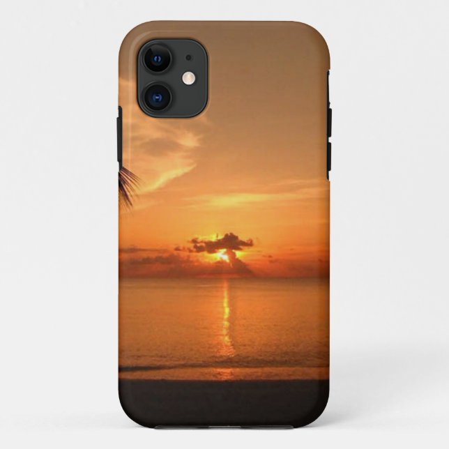 Funda De Case-Mate Para iPhone Amanecer de verano (Reverso)