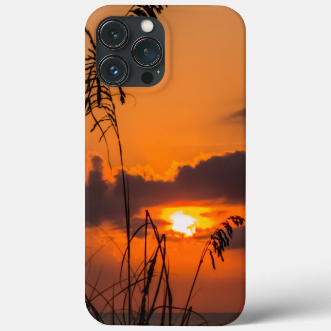 Funda De Case-Mate Para iPhone Amanecer en el horizonte (Reverso )