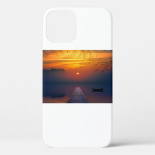 Funda Para iPhone 12 Amanecer estadounidense (2)