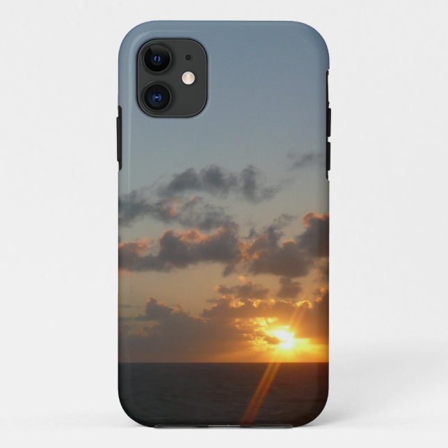 Funda De Case-Mate Para iPhone Amanecer sobre San Juan I Puerto Rico (Reverso)