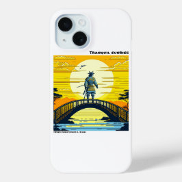 Funda Para iPhone 15 Amanecer tranquilo