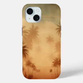 Funda Para iPhone 15 Amanecer tropical