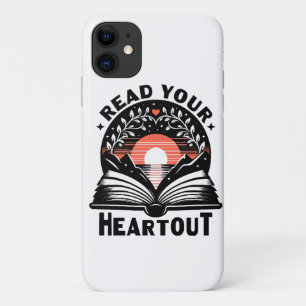 Funda Para iPhone 11 Amante de la lectura Lee tu corazón Libro Nerd