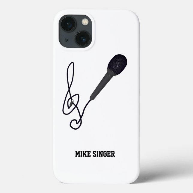 Funda De Case-Mate Para iPhone amante de la música (Reverso)