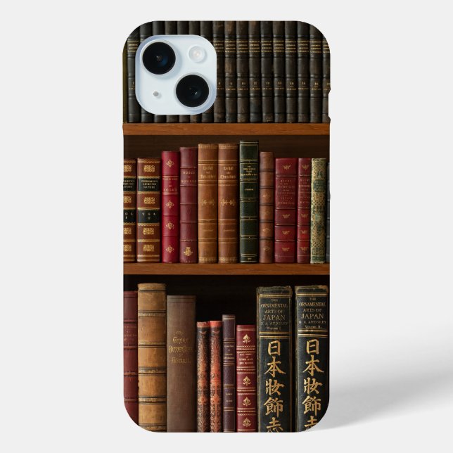 Funda De Case-Mate Para iPhone Amante de libros antiguos (Reverso )