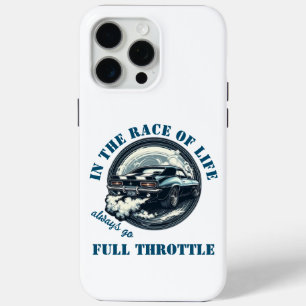 Funda Para iPhone 15 Pro Max Amante de los coches siempre a toda velocidad