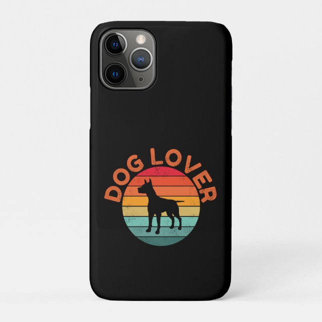 FUNDA DE Case-Mate PARA iPhone AMANTE DE LOS PERROS (Reverso)