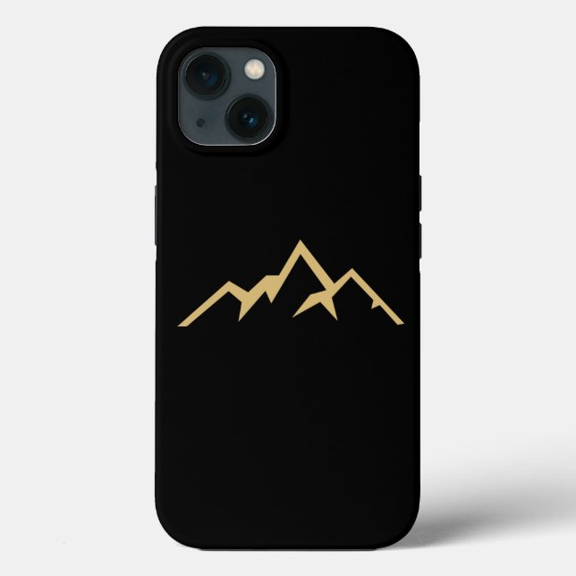 Funda De Case-Mate Para iPhone Amante del esquí de montaña (Reverso )