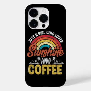 Funda Para iPhone 14 Pro De Case-Mate Amante del sol retro y del café
