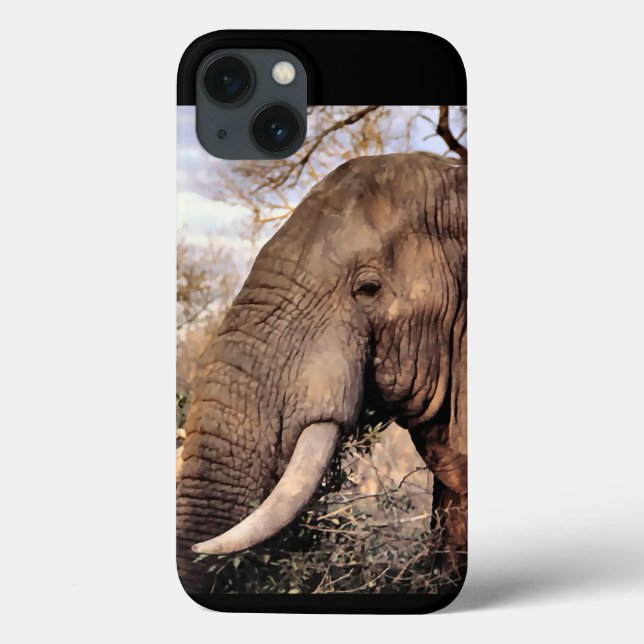 Funda De Case-Mate Para iPhone Amantes de los Elefantes (Reverso)