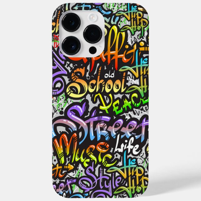 Funda De Case-Mate Para iPhone amantes del graffiti fresco (Reverso)