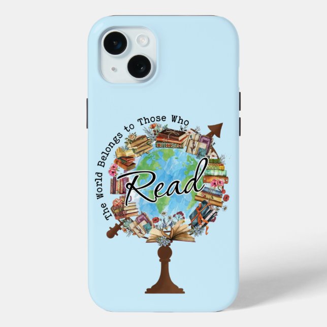 Funda De Case-Mate Para iPhone Amantes del Libro (Reverso )