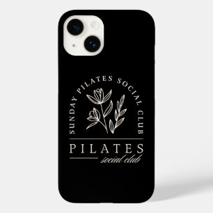 Funda Para iPhone 14 De Case-Mate Amantes del Pilates grupo club social estética neg
