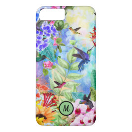Funda Para iPhone 8 Plus/7 Plus Amantes y flores