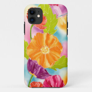 Funda Para iPhone 11 Amapolas