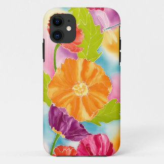 Funda Para iPhone 11 Amapolas