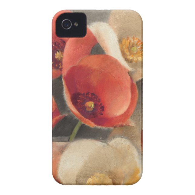 Funda De Case-Mate Para iPhone Amapolas en la plena floración (Atrás)