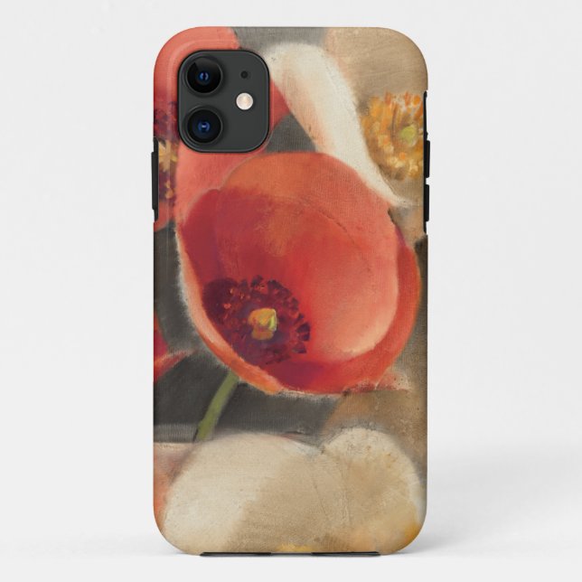 Funda De Case-Mate Para iPhone Amapolas en la plena floración (Reverso)