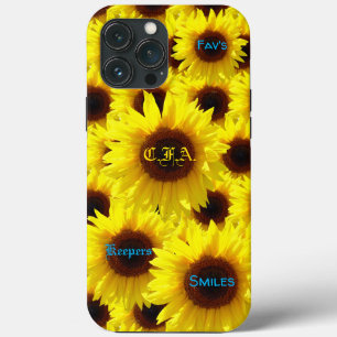 Funda Para iPhone 13 Pro Max Amar a los girasoles