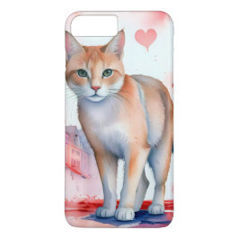 Funda Para iPhone 8 Plus/7 Plus Amar a un gato