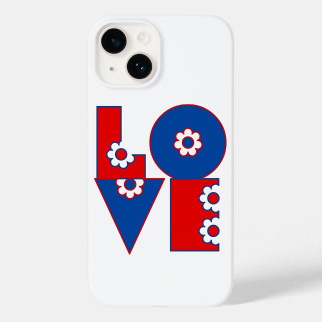 Funda De Case-Mate Para iPhone AMAR cuadrado (Reverso )