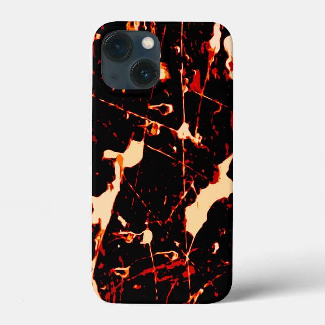 Funda De Case-Mate Para iPhone Amarillo blanco negro rojo (Reverso )