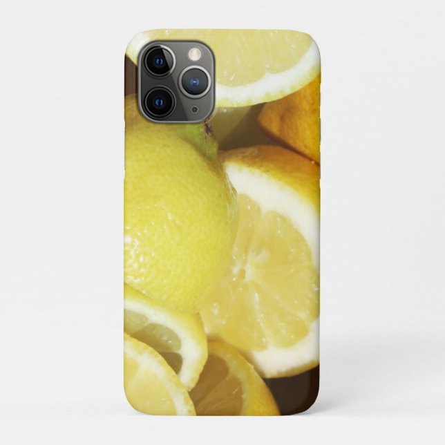 Funda De Case-Mate Para iPhone Amarillo lémico (Reverso)